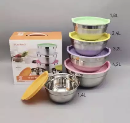 Набор мисок из нержавеющей стали SLW-850